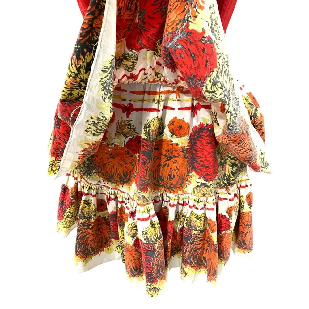Vintage half apron